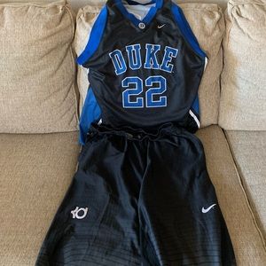 KD and duke basketball clothes